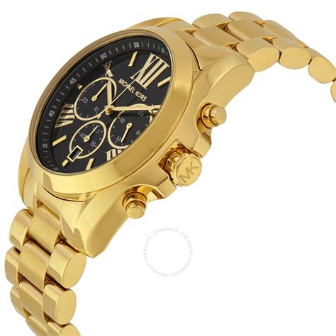 black michael kors big face watch